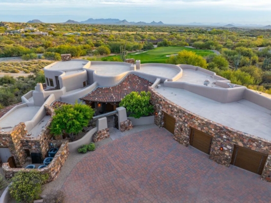 Southwest Sophistication: Custom Estate by Lee Hutchison in Desert Mountain for $6 Million