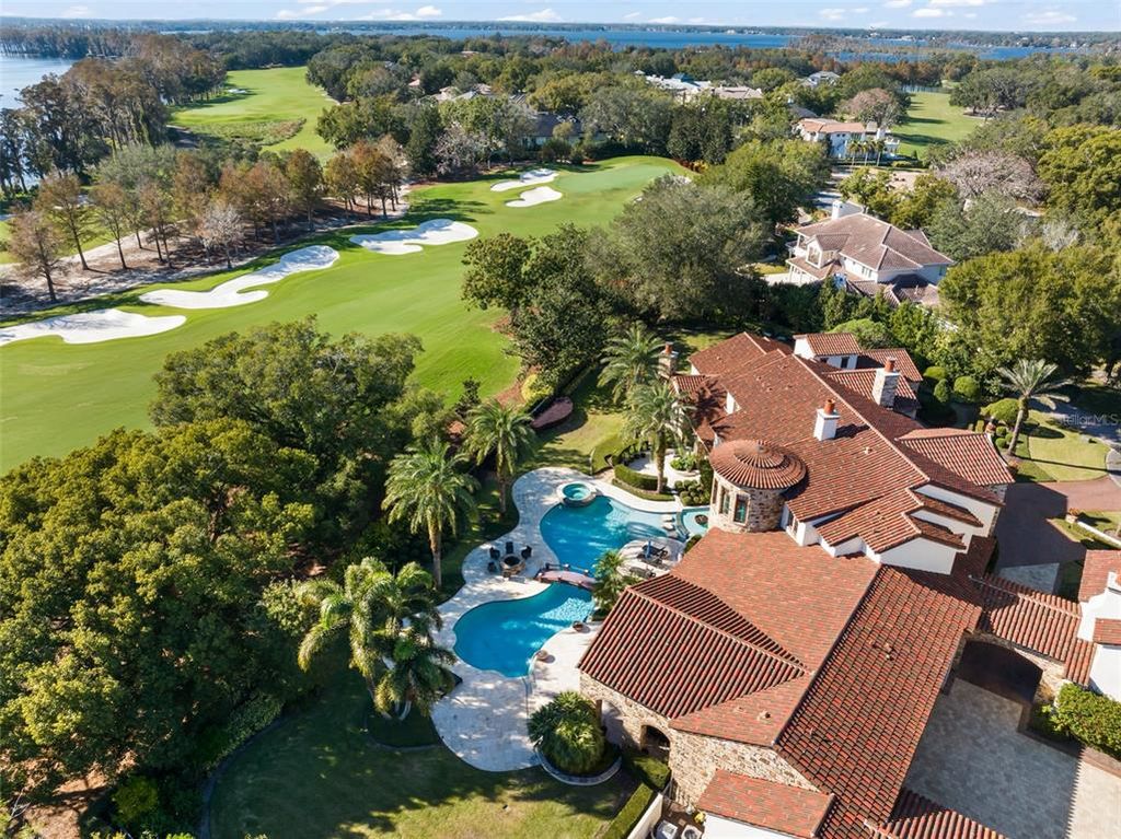 Spectacular $8.8 Million Isleworth Estate in Windermere with Panoramic Golf Views