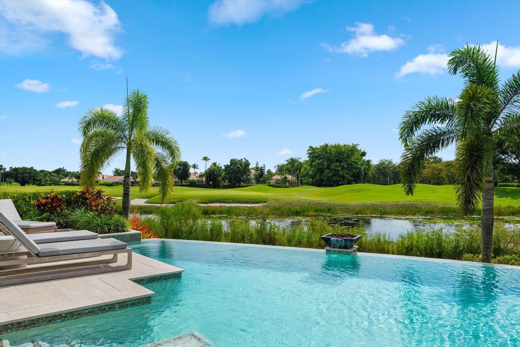 Stunning $13.7 Million Custom Estate with Waterfront Views in Palm Beach Polo, Wellington