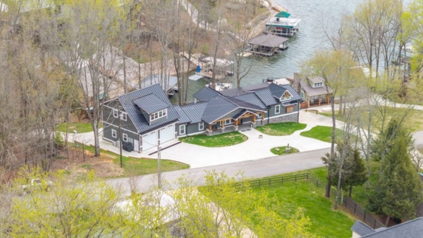 Stunning Home on Tim’s Ford Lake in Tennessee for $2,399,999