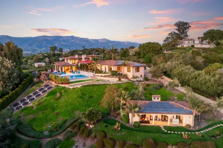 Tuscan-Inspired Eco-Luxury Retreat in California Hits the Market for $13.9 Million