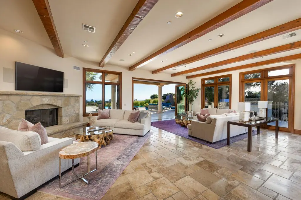 4660 Via Huerto: A $13.9M Tuscan-Style Retreat in Hope Ranch, Santa Barbara