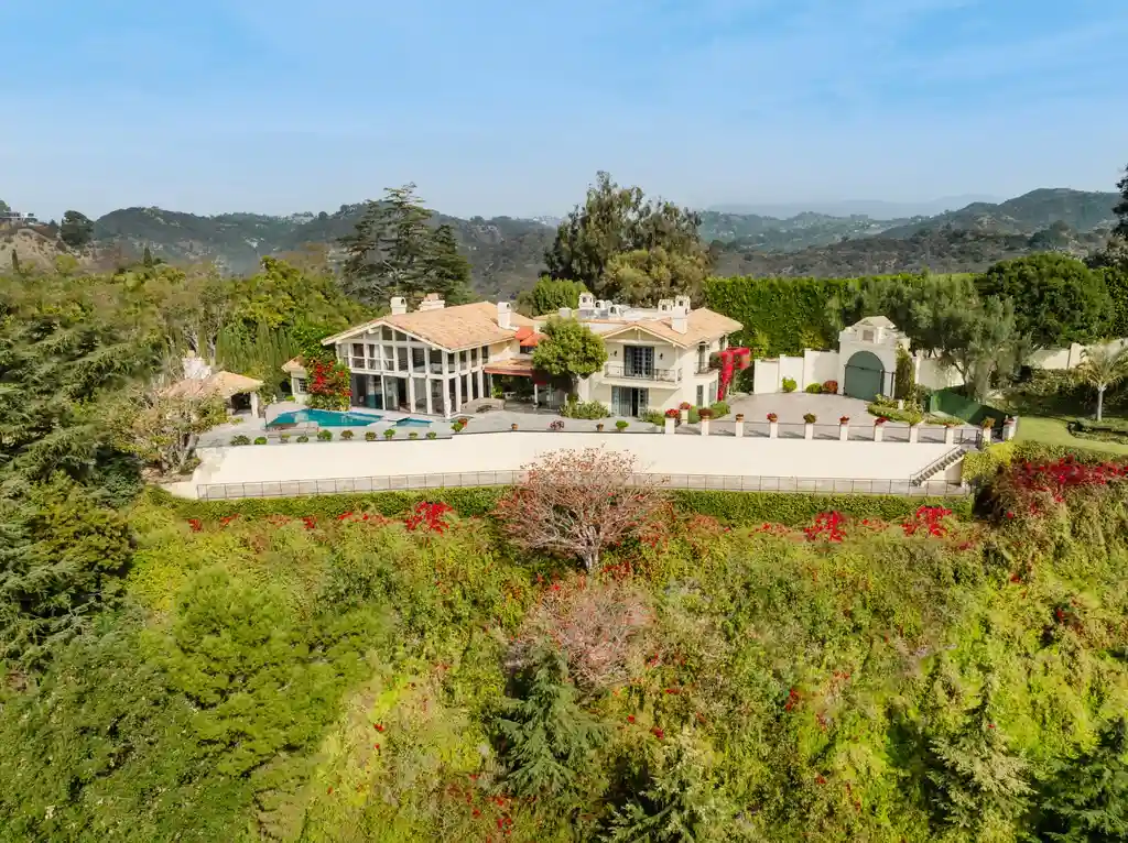 1401 Bel Air Rd Iconic Mid Century Estate Hits the Market with Breathtaking Views 1