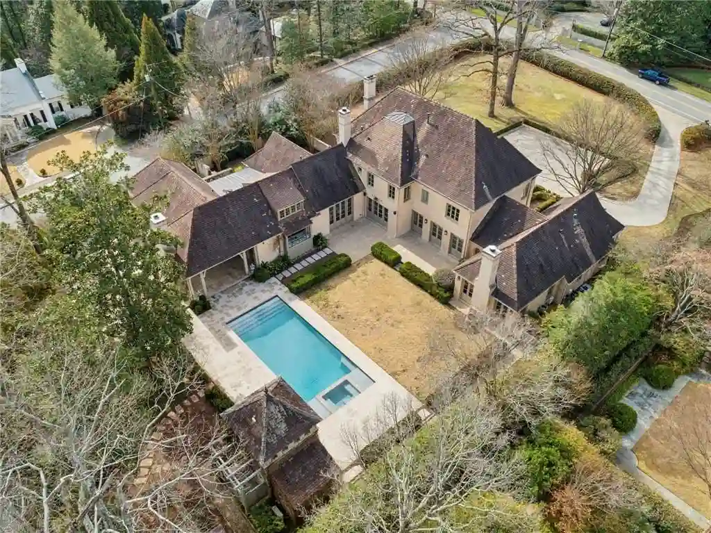 2631 Habersham Rd NW: A Timeless European Estate in the Heart of Atlanta Listed for $6.5 Million