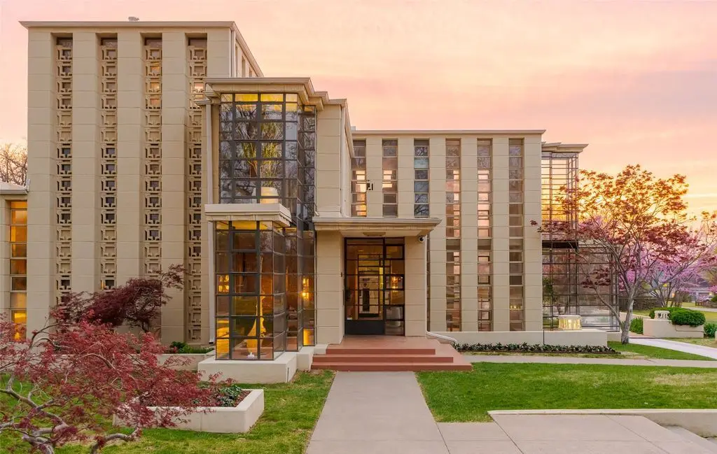 3704 S Birmingham Ave Historic 1929 Frank Lloyd Wright Designed Mansion in Oklahoma Lists for 3.5 Million 1