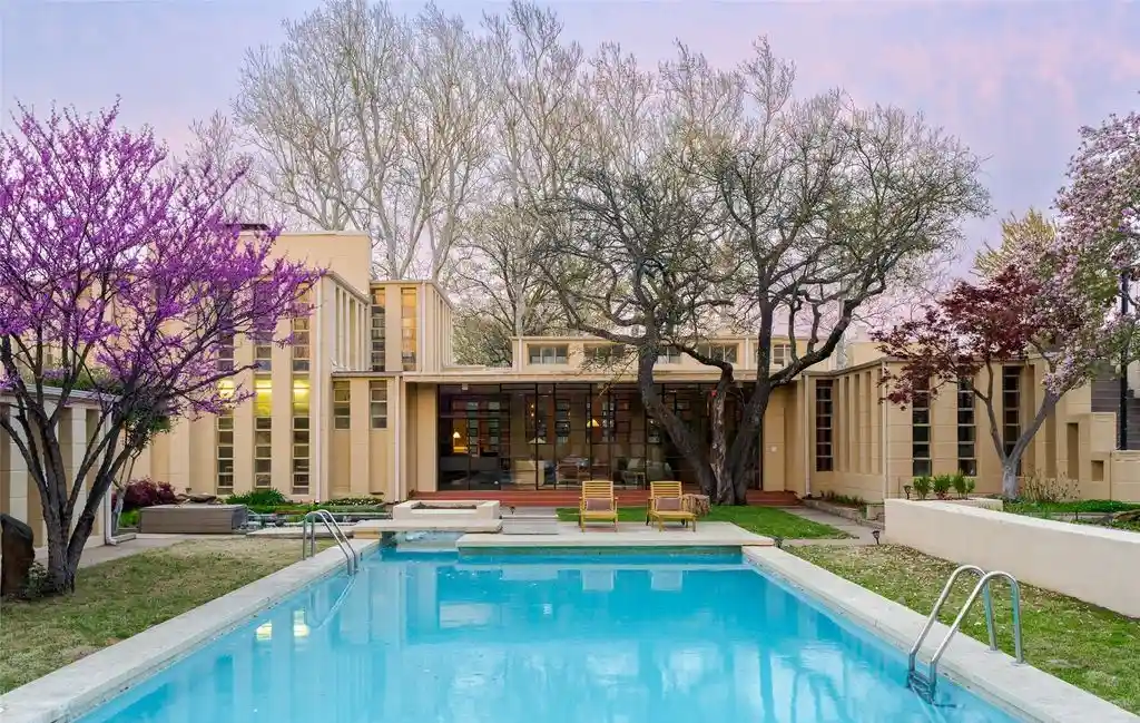 3704 S Birmingham Ave Historic 1929 Frank Lloyd Wright Designed Mansion in Oklahoma Lists for 3.5 Million 16