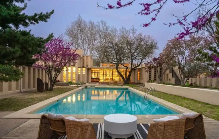 Historic 1929 Frank Lloyd Wright-Designed Mansion in Oklahoma Lists for $3.5 Million