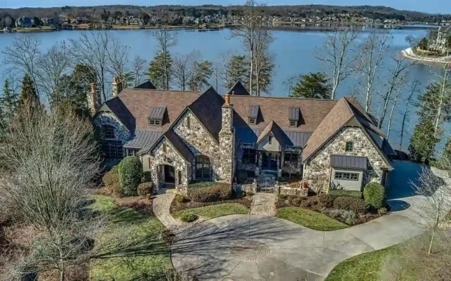 Tennessee Lakefront Luxury: Breathtaking Tudor-Style Home Now Available for $6.925 Million