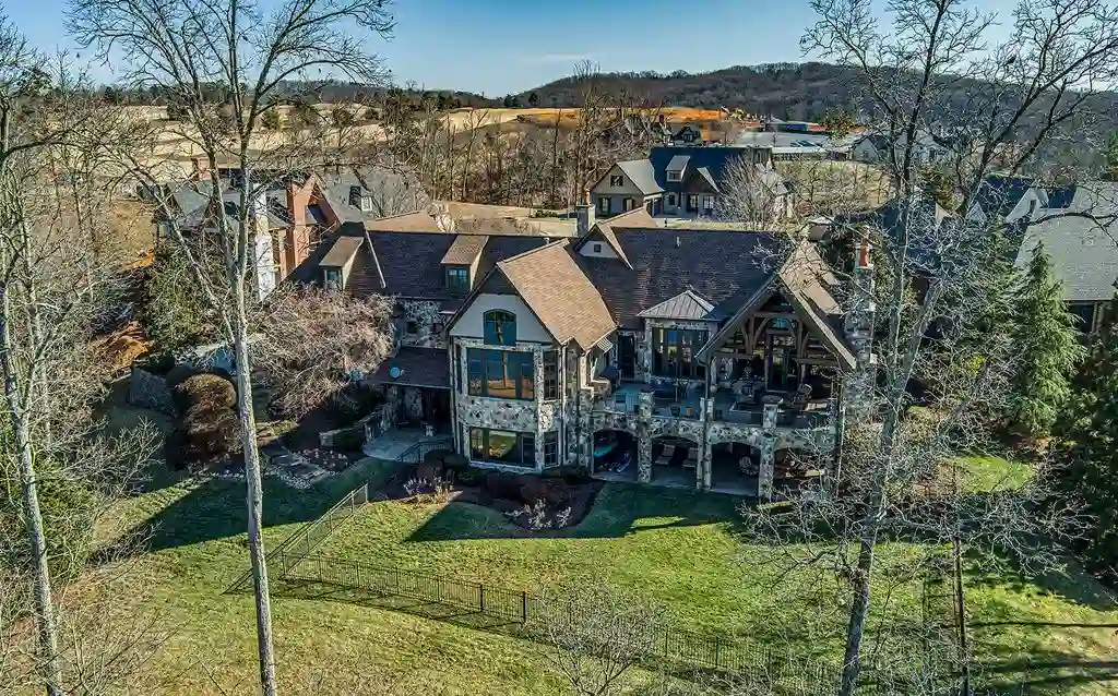 468 Careen Ct Stunning Tudor Style Lakefront Home in Tennessee Now Available for 6 12