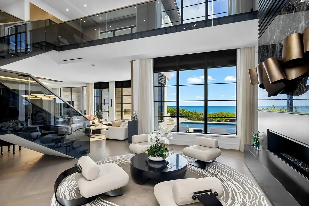 707 N Ocean Boulevard, a $27.95M ultra-luxury estate in Delray Beach Real Estate, featuring direct oceanfront views, modern architecture, and world-class amenities.