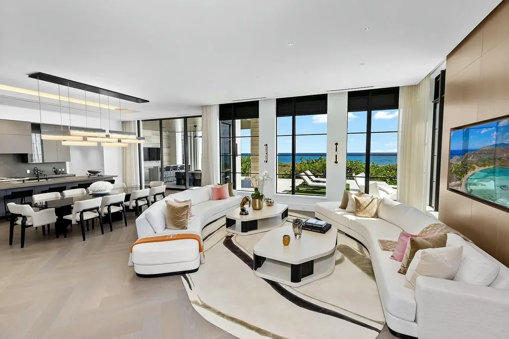 707 N Ocean Boulevard, a $27.95M ultra-luxury estate in Delray Beach Real Estate, featuring direct oceanfront views, modern architecture, and world-class amenities.