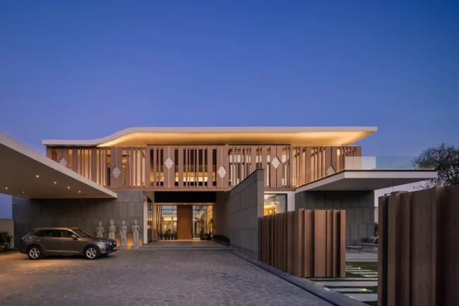 Ananda Residence by 23DC Architects, Luxurious Fusion of Modernity and Indian Heritage in Amritsar