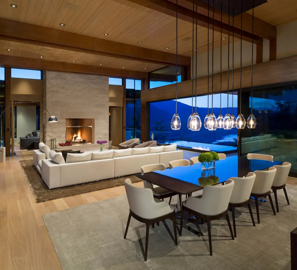 High Point Residence by Openspace Architecture, A Luxurious Mountain Retreat