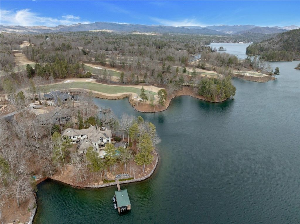 Lake Keowee Retreat Resort Style Living on a 1 Acre Point Lot Offered for 5.15 Million 1