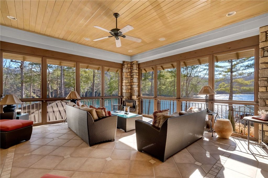 Lake Keowee Retreat Resort Style Living on a 1 Acre Point Lot Offered for 5.15 Million 16