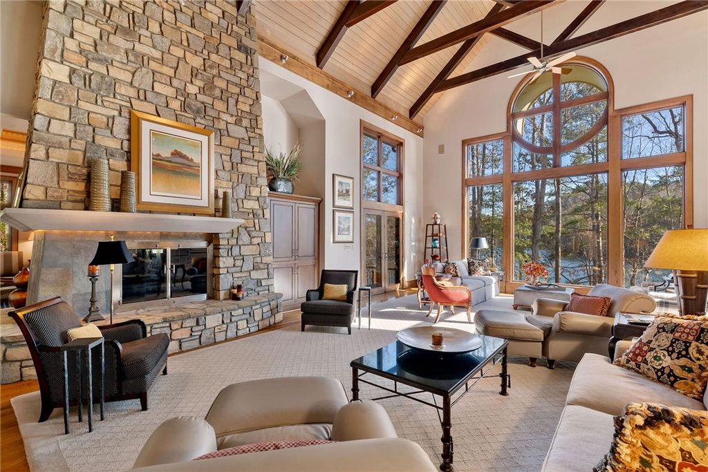 Lake Keowee Retreat Resort Style Living on a 1 Acre Point Lot Offered for 5.15 Million 6