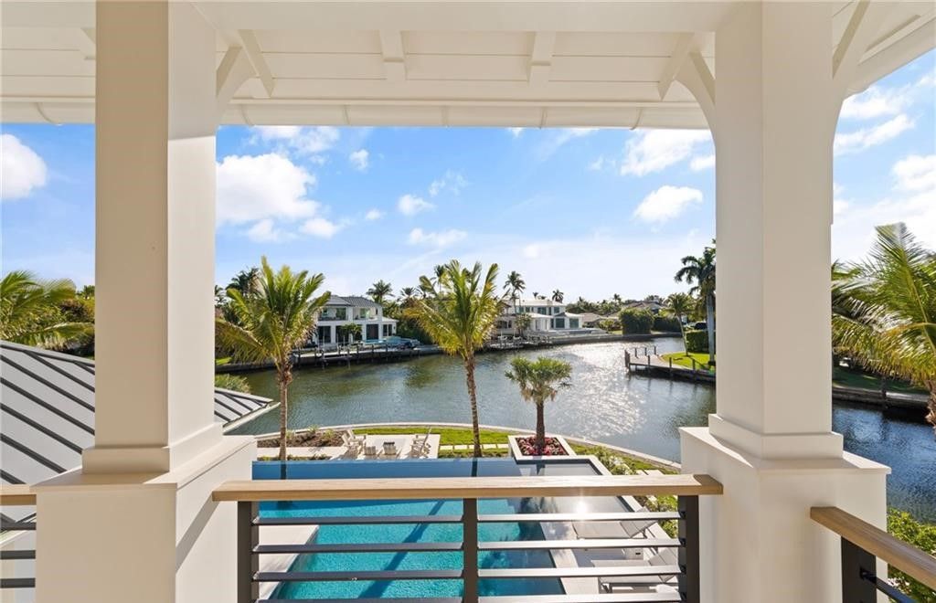 Discover the ultimate waterfront lifestyle in this exquisite Aqualane Shores estate. Set on a .37-acre corner lot with 225 feet of water frontage and coveted southwest rear exposure for breathtaking sunsets and Gulf access, this 6,603 square feet masterpiece (built in 2025) offers 5 bedrooms, 7 baths, and luxurious details throughout.