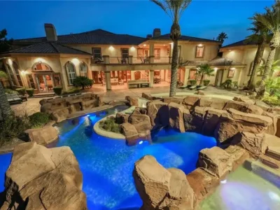 Spectacular Entertainers Dream Estate at 8280 Via Olivero Ave Lists for 7 Million 2