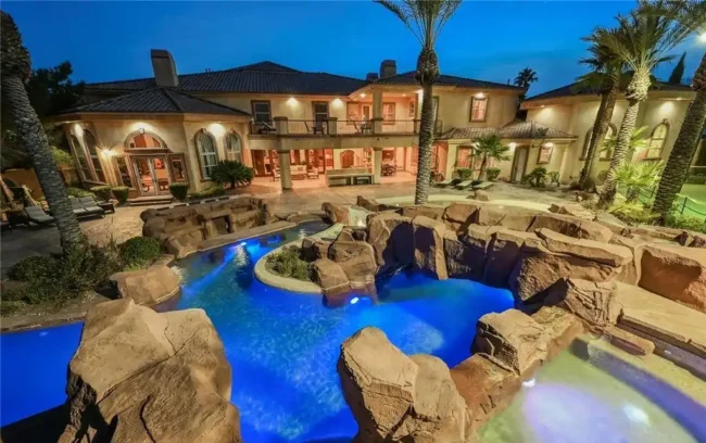 Lavish Nevada Estate Designed for Entertaining Lists for $7 Million