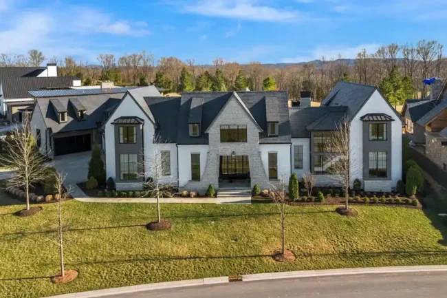 Crafted by Grove Park and styled by JFY Designs, this 2022 Tennessee home commands $15.95 million.