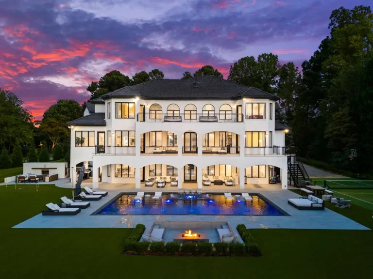 Coastal Opulence: Modern Mediterranean Estate in North Carolina Hits the Market for $8,995,000