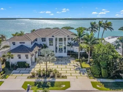 1829 S Inlet Dr A Stunning 15.5 Million Marco Island Estate with Gulf Views and Private Deepwater Dock 1