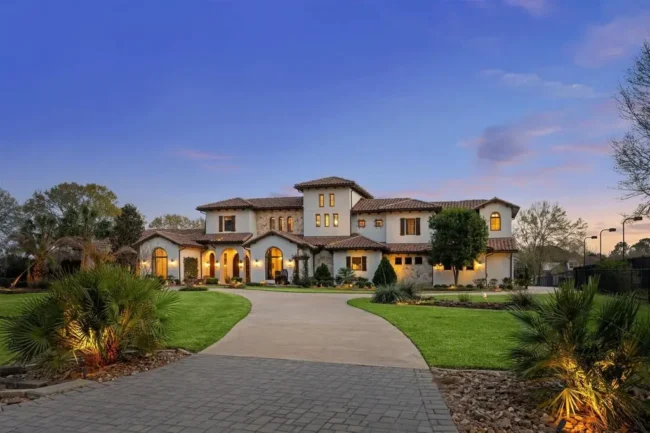 Exquisite Custom Home in Gated Texas Community Listed for $2,629,000