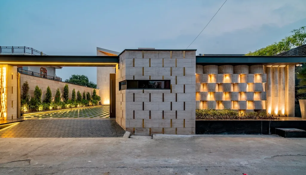 Modern Indian Palace by Space Race Architects in Bhogpur