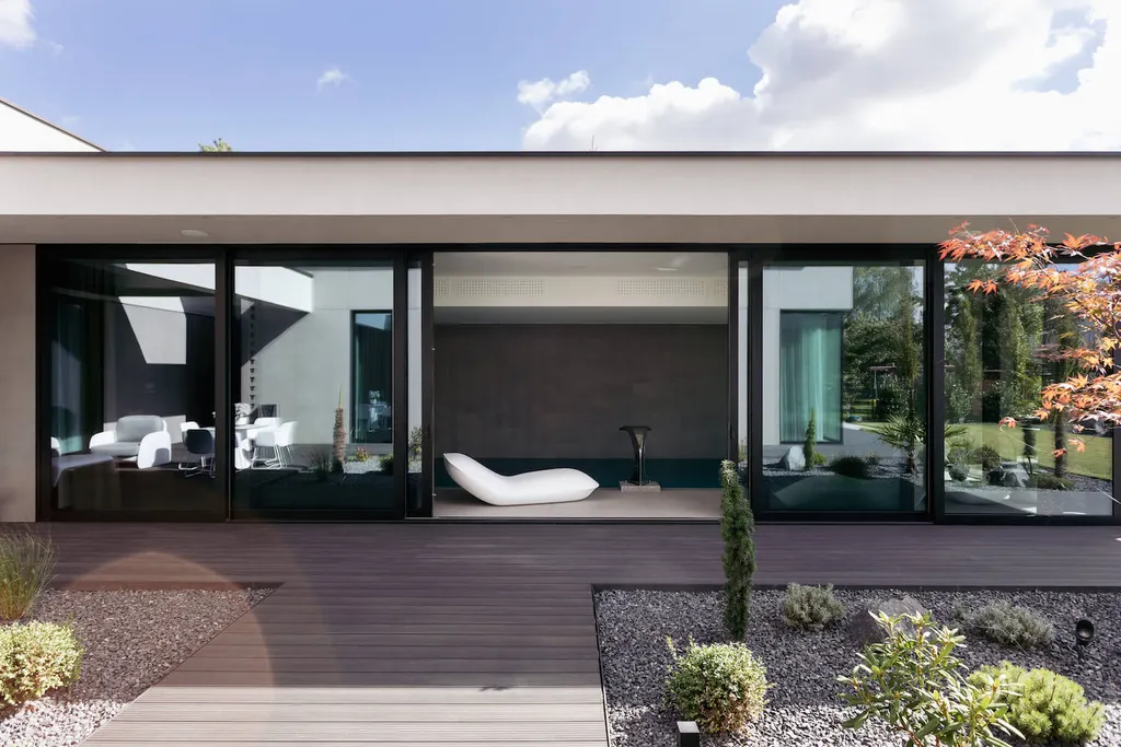 Modern Single Family House with Pool by Easst Architects in Poznan Poland 8 1