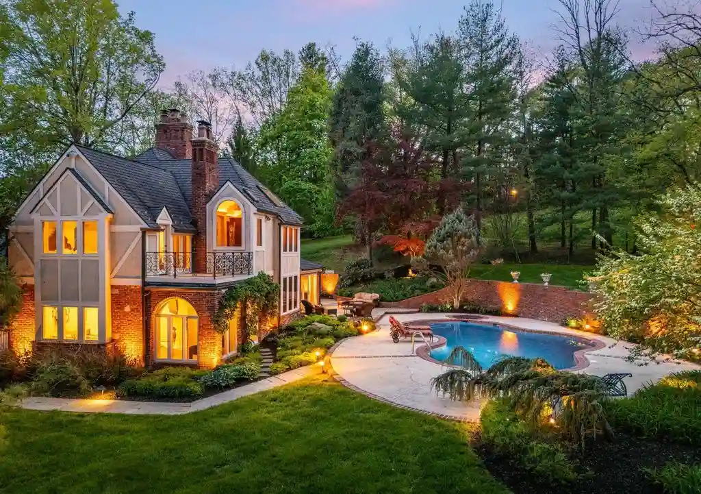 1100 Green Valley Rd Showcases a Stunning Tudor Revival in Bryn Mawr for 2.795 Million 2