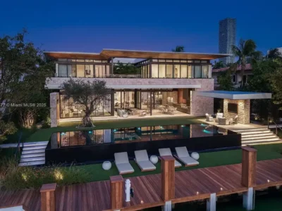 194 S Island Dr Golden Beach FL Listed at 35M A Stunning Waterfront Masterpiece of Modern Luxury 1