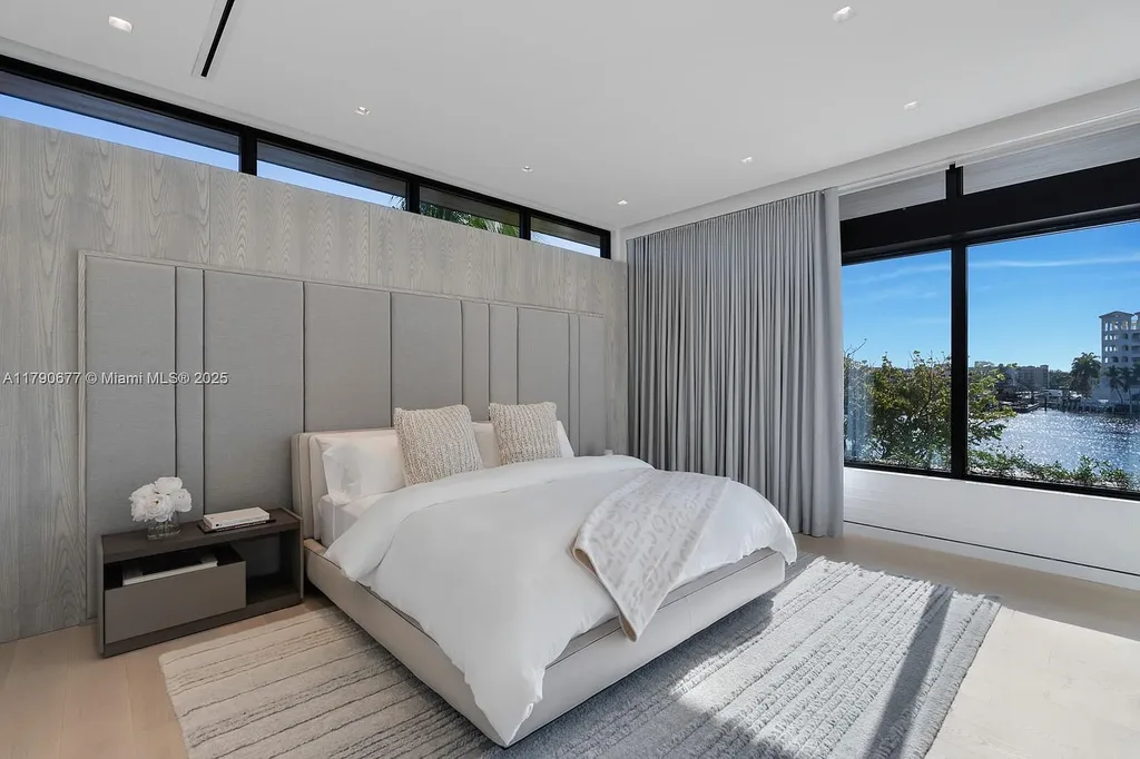 194 S Island Dr Golden Beach FL – Modern waterfront estate with Iroko wood and hand-placed stone facade, listed for $35 million
