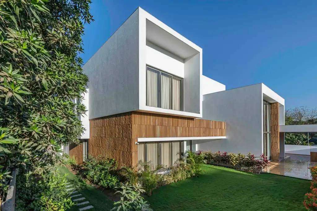 Casa Bianca in Ahmedabad by The Grid Architects A Biophilic Urban Sanctuary Rooted in Art Light and Serenity 4