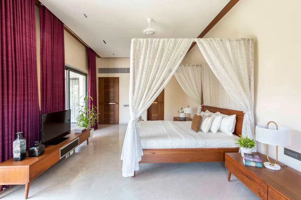 Casa bianca villa in Ahmedabad by The Grid Architects, A Biophilic Urban Sanctuary Rooted in Art, Light, and Serenity