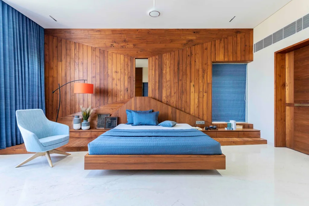 Casa Bianca in Ahmedabad by The Grid Architects A Biophilic Urban Sanctuary Rooted in Art Light and Serenity 8