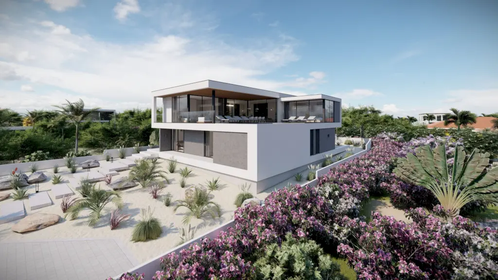 Modern Villa Curacao by STATE of Architecture Embodies Tropical Minimalism with Sculptural Clarity 4