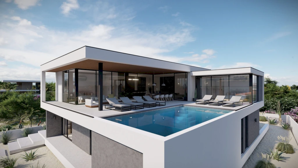 Modern Villa Curacao by STATE of Architecture Embodies Tropical Minimalism with Sculptural Clarity 7