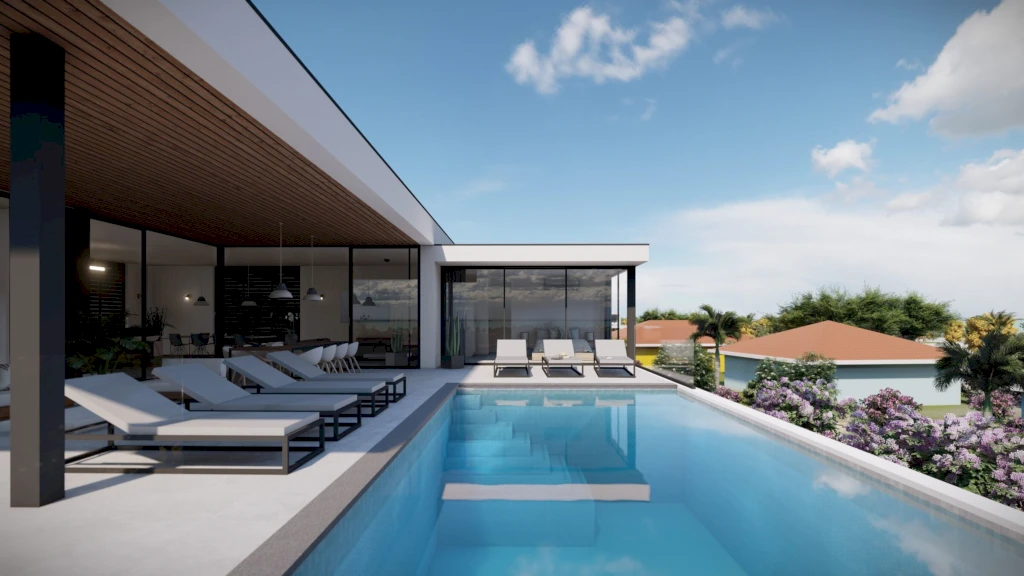 Modern Villa Curacao by STATE of Architecture Embodies Tropical Minimalism with Sculptural Clarity 8