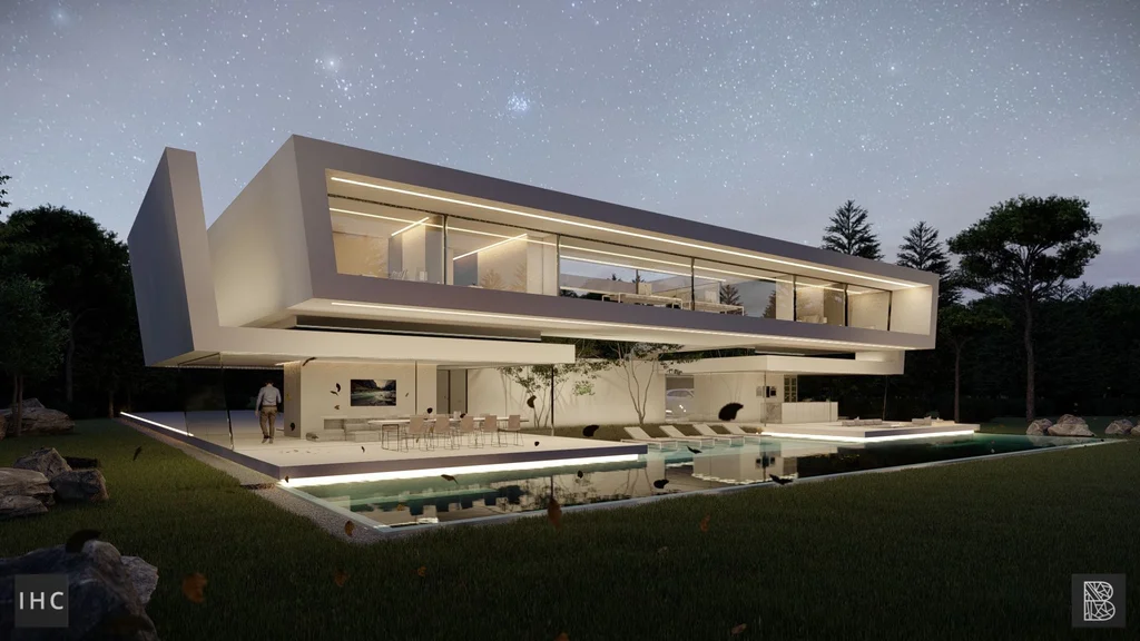 Seven Series House in Huizen, Netherlands by BRUIS Architectuur & IHC Architects, Where Automotive Elegance Meets Architectural Minimalism