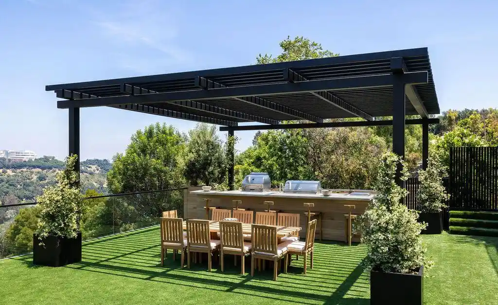 Stunning 1104 N Tigertail Rd Estate with Breathtaking Views of the City Skyline and Getty Center Priced at 23995000 7