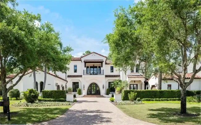 Exquisite $13 Million Mediterranean Masterpiece in Golden Oak Offers Ultra-Private Living Near Disney