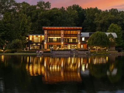 10463 W H Ave Offers Unrivaled Tranquility and Grand Luxury on 28 Acres in Michigan for 3.2 Million 1