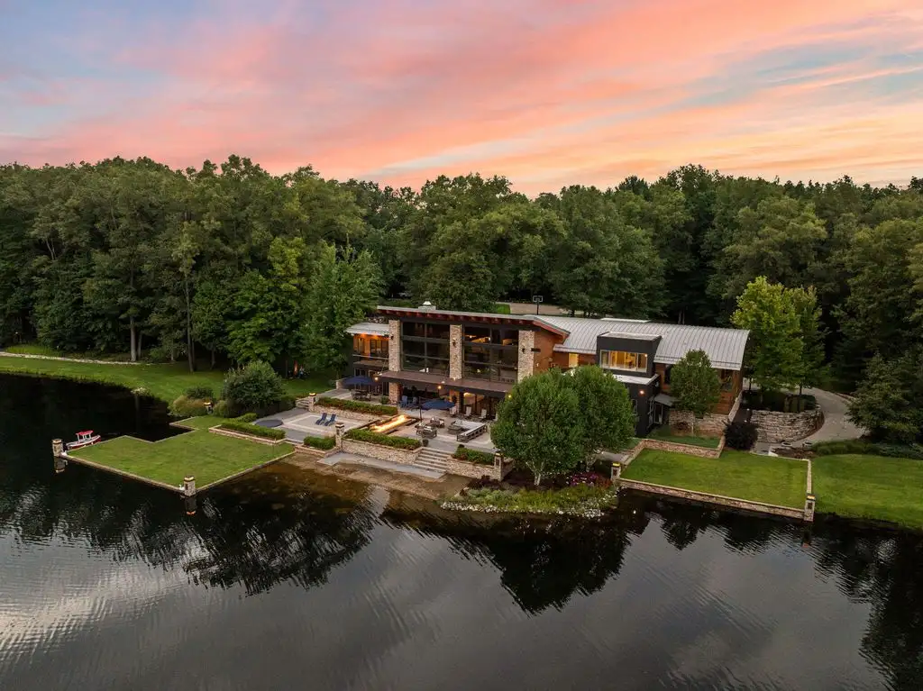 10463 W H Ave Offers Unrivaled Tranquility and Grand Luxury on 28 Acres in Michigan for 3.2 Million 18