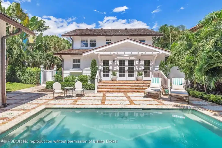 Timeless $13.5 Million Palm Beach Home for Sale Is a Tranquil Luxury Beachside Retreat with Guesthouse