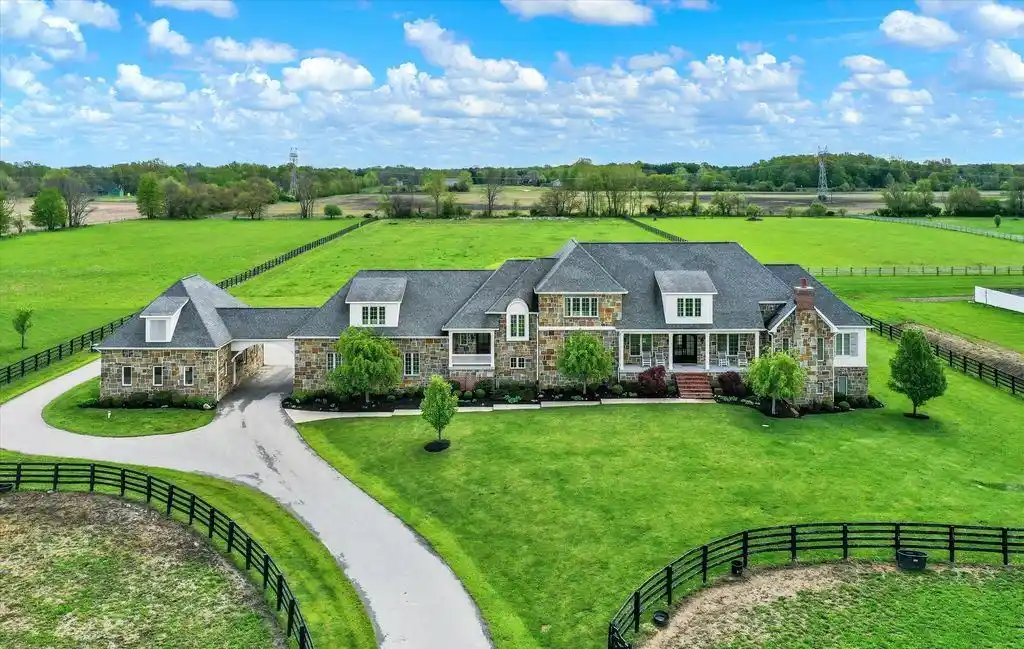 1581 S 825 E A Stunning Custom Equestrian Estate in Indiana Priced at 2 17