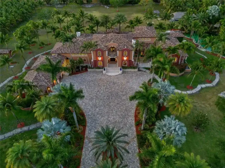Luxurious $7.2 Million Resort-Style Compound in Homestead Offers Waterfalls, and Smart Living
