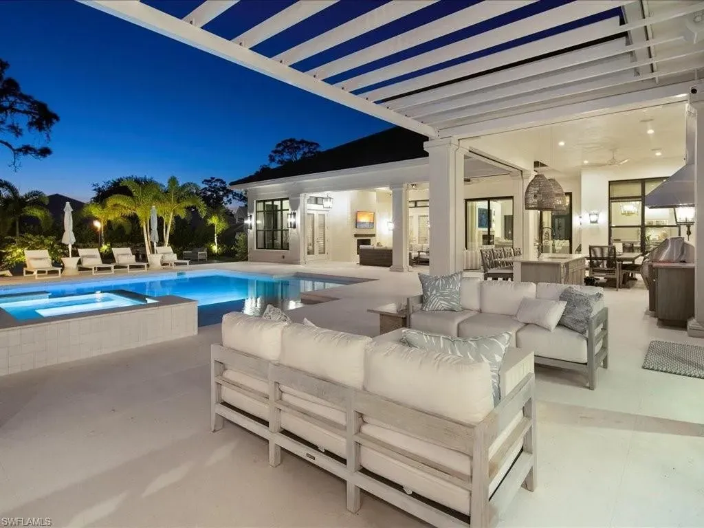 186 North St Naples FL – 14M Stunning Estate With Golf Hole Pickleball Court Lavish Features 5