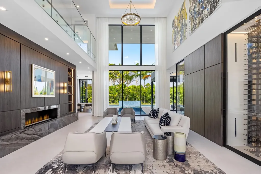 1955 Thatch Palm Drive Hits Market at 15M A Sophisticated New Build in Boca Raton 9