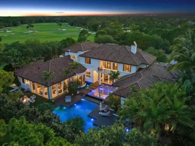 232 Bears Club Drive Shines as a 24.5M Architectural Marvel in Prestigious Jupiter 1