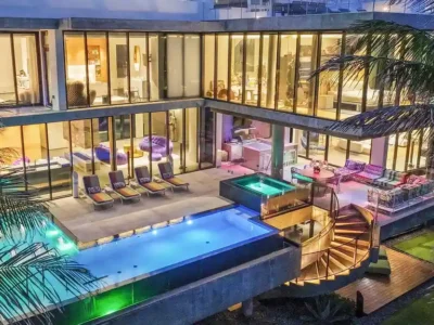 3715 S Ocean Boulevard Lists for 43.9M as a Breathtaking Oceanfront Masterpiece in Highland Beach 5